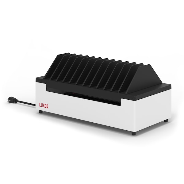 12-Port Charging Station for Laptops, Tablets, and Mobile Devices